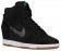 Nike Dunk Sky Hi Femmes chaussures noir/blanc YBP413
