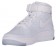 Nike Air Force 1 Hi Flyknit Femmes baskets blanc/gris OOM247