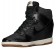 Nike Dunk Sky Hi Femmes chaussures de sport noir/gris TOK841