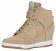 Nike Dunk Sky Hi Femmes chaussures bronzage/blanc UAA259